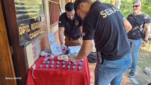Incautan más de 7 mil dosis de droga en Oviedo