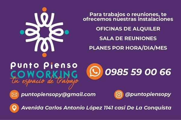 Punto Pienso Coworking es el espacio ideal para trabajar e inspirarte - Judiciales.net