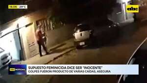 Lambaré: prisión preventiva para presunto feminicida  - ABC Noticias - ABC Color