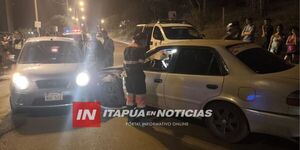  ADOLESCENTE RESULTÓ CON LESIONES TRAS COLISIÓN EN ENCARNACIÓN  - Itapúa Noticias