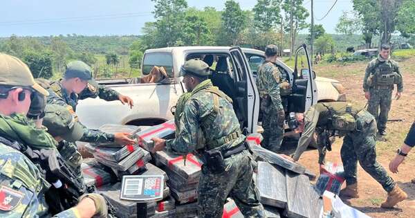 La Nación / Allanamientos golpean a la estructura de “Macho” por un valor de USD 560.000 en drogas