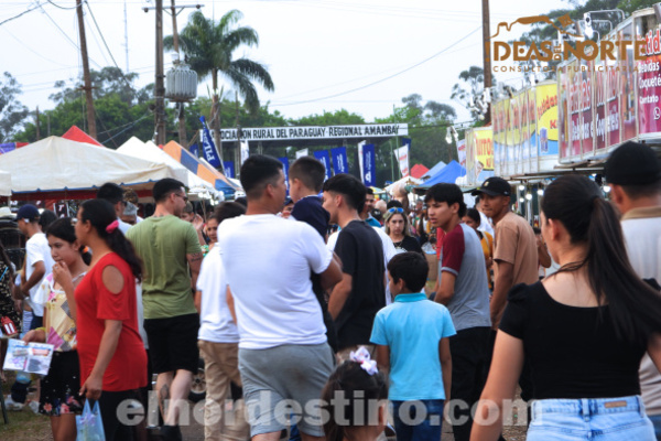 Con gran concurrencia de familias, el segundo domingo de la XXVII Expo Amambay 2024 fue una fiesta con buena música y deporte - El Nordestino
