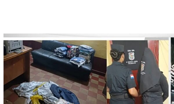 Policía detuvo a la “mujer araña” tras colgar del cuarto piso en Encarnación
