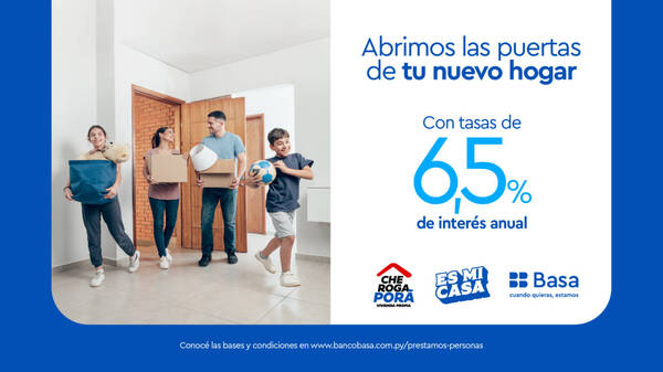 ¡Cumplí el sueño de la casa propia con Banco Basa!