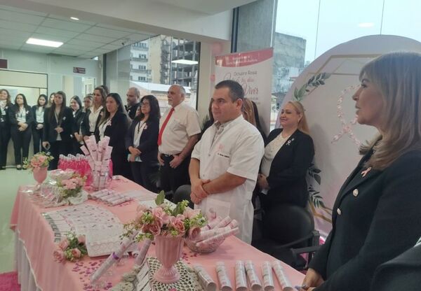 Octubre Rosa: charla de prevención en Registro de Automotores