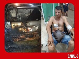 MUJER DENUNCIA QUE SU EXPAREJA QUEMÓ SU VEHÍCULO POR VENGANZA