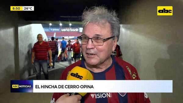El hincha opina: Cerro Porteño rompió la racha de partidos sin ganar - ABC Noticias - ABC Color