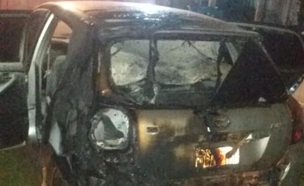 Exnovio le habría incendiado su vehículo al no aceptar la ruptura
