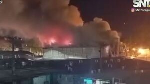 Incendio en el penal de Ciudad del Este - SNT