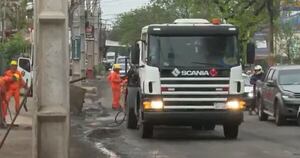 La Nación / Inician recapado en zonas críticas de la Avenida Mariscal López