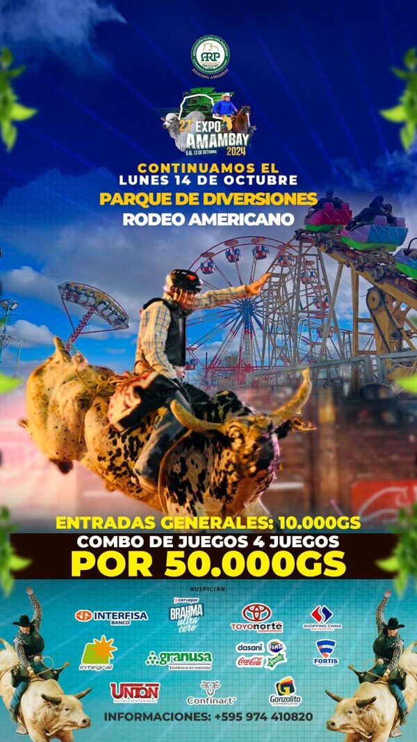 La culminación de la Expo Amambay 2024