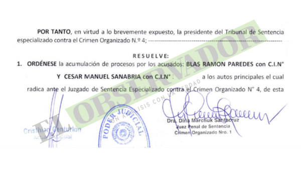 Acumulan procesos por presunto tráfico de municiones