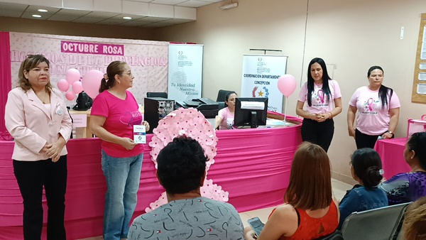 REC organiza actividades de atención médica por octubre rosa