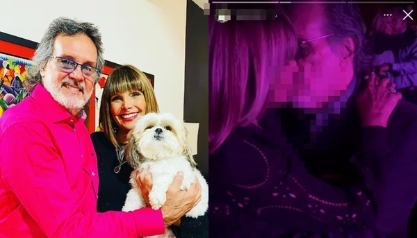 El romántico momento entre Pelu Rubín y Emilio Garcia - Teleshow