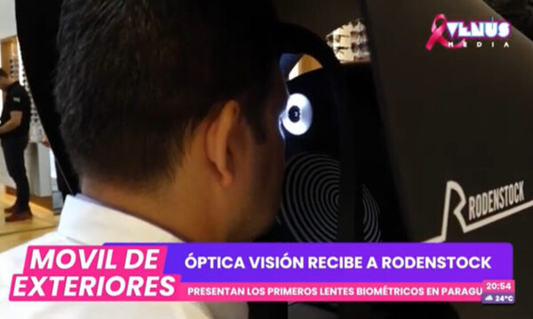 Óptica Visión lanza los primeros lentes biométricos del país