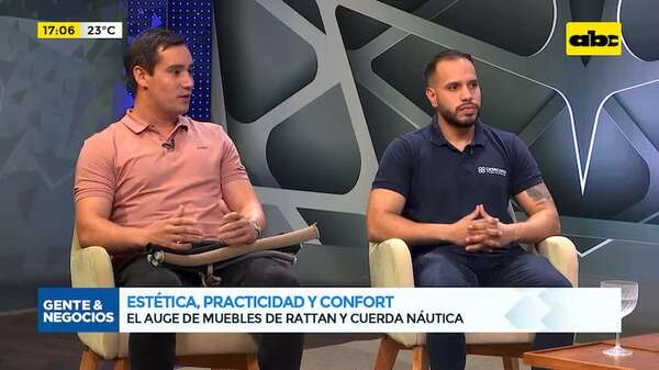 Estética, practicidad y confort: el auge de muebles de ratán y cuerda náutica - Gente & Negocios - ABC Color