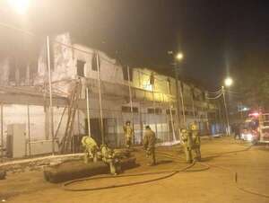 Incendio en el penal de Ciudad del Este: evaluarán seguridad estructural del pabellón afectado  - ABC en el Este - ABC Color