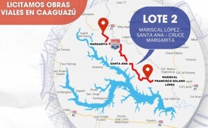 Obra vial beneficiará a pobladores de Caaguazú y Alto Paraná
