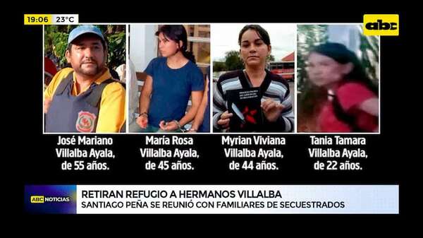 Argentina retira refugio político a epepistas: Peña se reunió con familiares de secuestrados - ABC Noticias - ABC Color