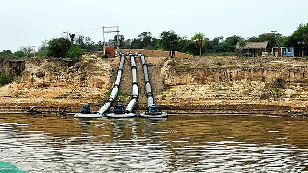 Navieros denuncian que arroceras ya están secando el río Paraguay