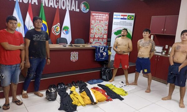 Procesan a cinco presuntos miembros de peligrosa banda delictiva desbaratada – Diario TNPRESS