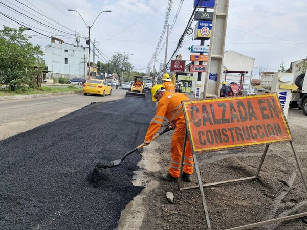 Bacheos sobre Av. Mariscal López son provisorios - Portal Digital Cáritas Universidad Católica