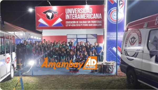 Importante rol cumplió la UCP en la Expo Amambay 2024