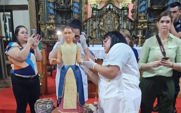 Autoridades aseguran que imagen de la Virgen de la Candelaria es la verdadera
