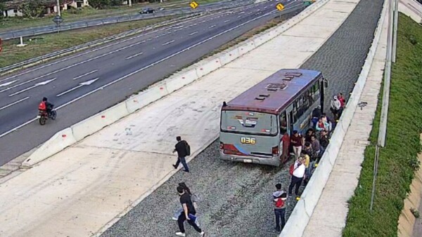 Bajada del Cerro Caacupé: En menos de 24 horas se usa dos veces la rampa de frenado