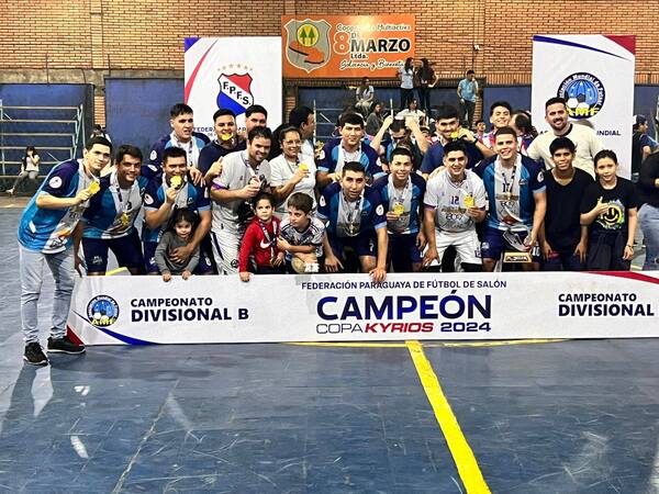 Los Amigos flamante campeón de la divisional B de salonismo - .::Agencia IP::.