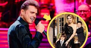 La Nación / Luis Miguel se reencontró con los hijos que comparte con Aracely Arámbula