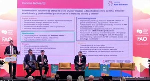 Paraguay presentó a la FAO sus planes de inversión para fortalecer producción láctea, acuícola y de banana - .::Agencia IP::.