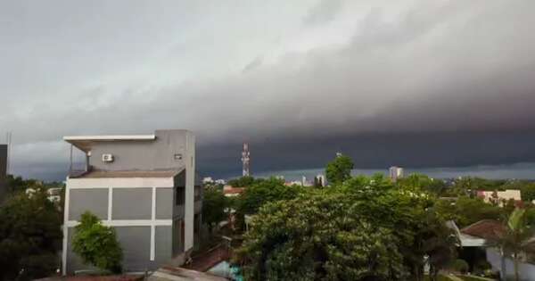 La Nación / Intensa tormenta ingresó en el sur y se expande al resto del país