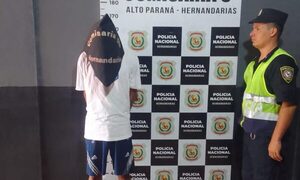 Detienen a sujeto con orden de captura por hurto en Hernandarias