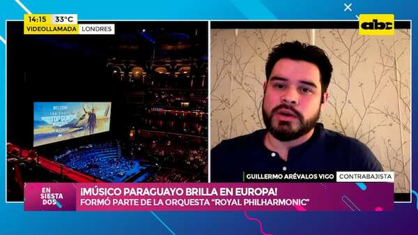 Músico paraguayo brilla en Europa: el contrabajista se “codeó” con Tom Cruise - Ensiestados - ABC Color