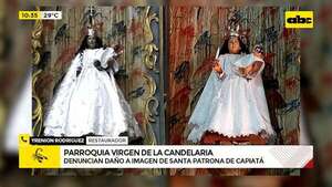 ¿Qué le hicieron a la Virgen de la Candelaria?: capiateños, molestos por cambios en la imagen  - ABC Noticias - ABC Color
