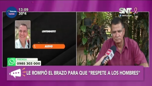Denunciado por violencia de su versión - SNT