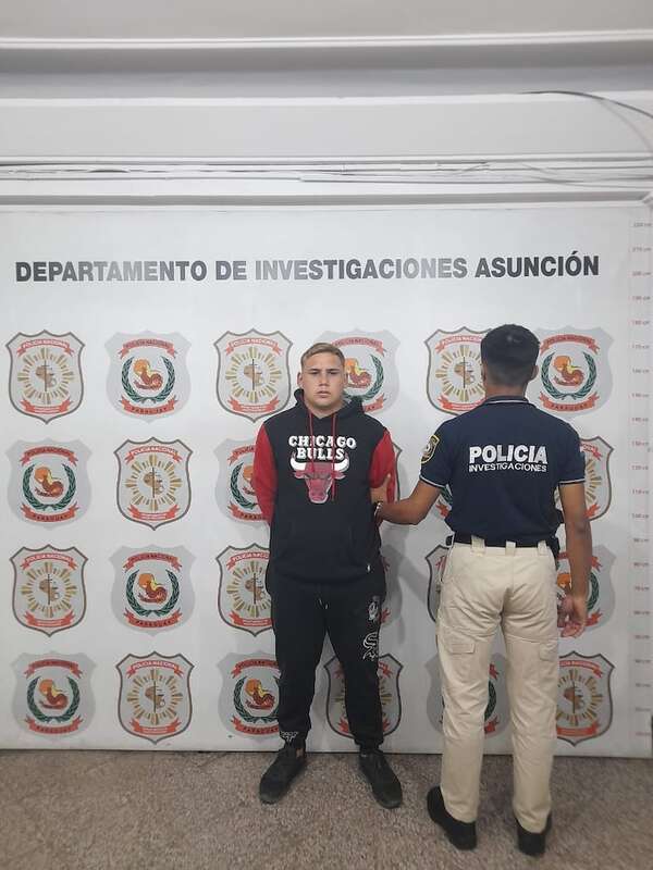Cae presunto integrante de la banda de Órtola, por ataque a automovilistas en zonas comerciales de Asunción - Policiales - ABC Color