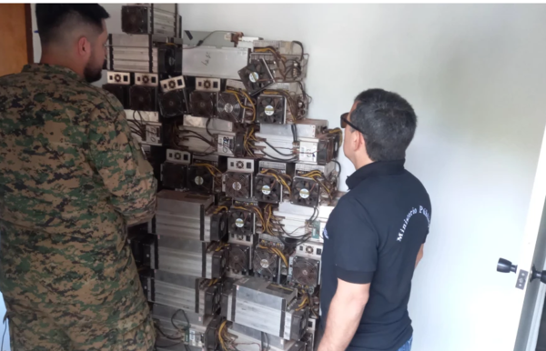 PJC: Descubren más de 100 máquinas de criptomonedas en operativo antinarcóticos