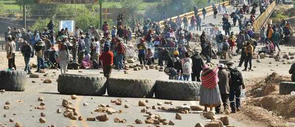 Bloquean Cochabamba para evitar arresto de Evo Morales - San Lorenzo Hoy