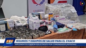 Video: Entregaron insumos y equipos de salud para el Chaco
