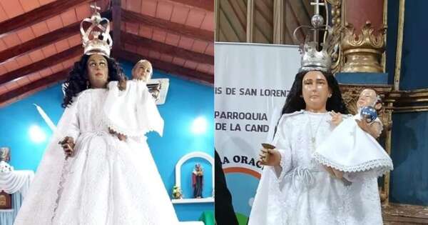 La Nación / Capiatá: Virgen ya no es morena, pero sigue siendo la misma imagen, según pericia