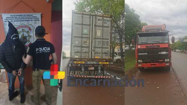 Policía frustra intento de hurto de mercadería valorada en 2 millones de dólares.