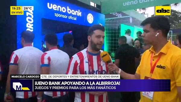Ueno Bank invita a vivir la pasión Albirroja: juegos y premios para los más fanáticos - Mundo empresarial - ABC Color