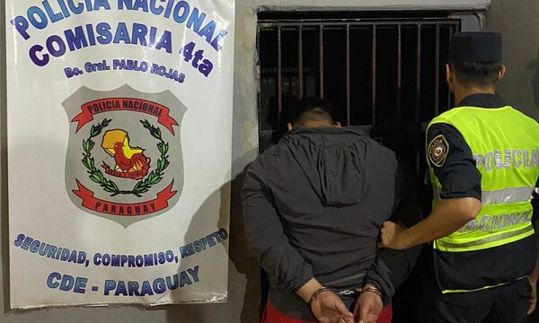 Detienen a hombre con orden de captura por violencia familiar
