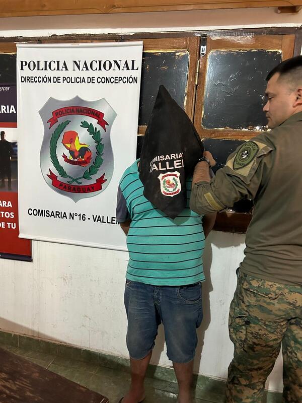 Detención de un hombre con orden de captura y drogas en Vallemí