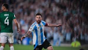 Exhibición de Messi en la goleada de Argentina ante Bolivia