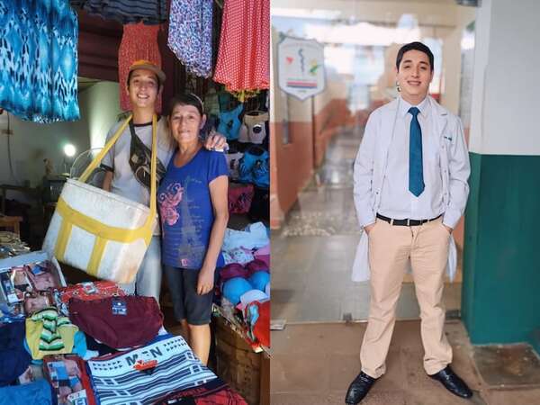Encarnación: vendía helados para costear sus estudios y se recibió de médico cirujano - Nacionales - ABC Color