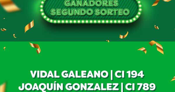 La Nación / Farmacenter premia a los ganadores de su promo aniversario