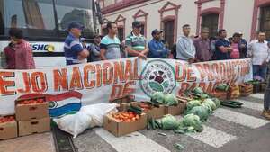 Productores de frutihortícolas prevén marcha y “derrame simbólico” como protesta anticontrabando - Nacionales - ABC Color